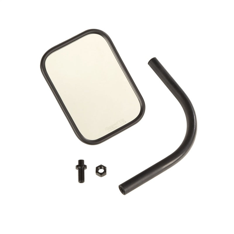 Rugged Ridge Rectangular Trail Mirror for 2018-2020 Jeep Wrangler JL/JT