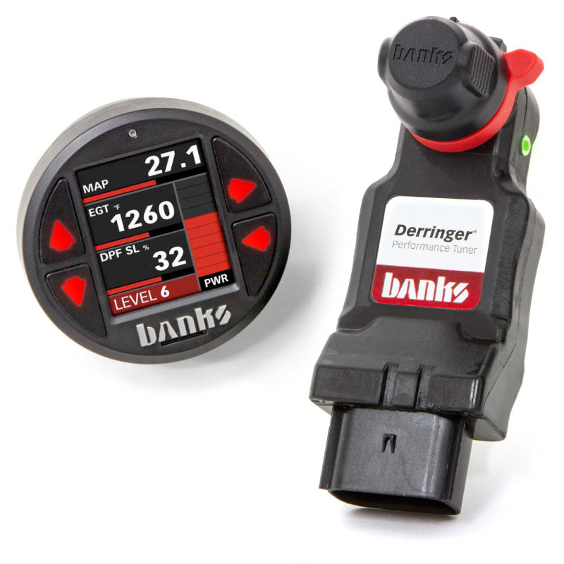 Banks Power Derringer Diesel Tuner w/ iDash - 2020-2021 Ram 1500 / Wrangler JL / Gladiator 3.0L EcoDiesel - w/ iDash 1.8 SuperGauge (part 66798)