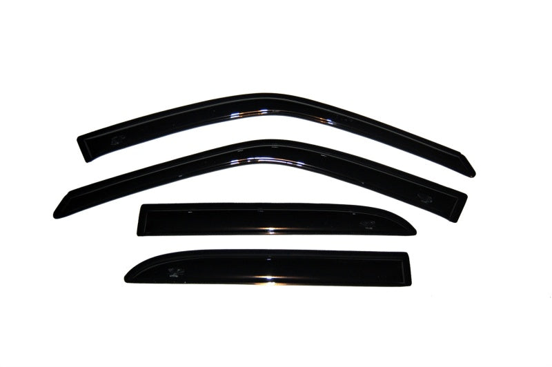 AVS Ventvisor Outside Mount Window Deflectors 4pc for 1999-2004 Chevy Tracker (4 Door) - Smoke