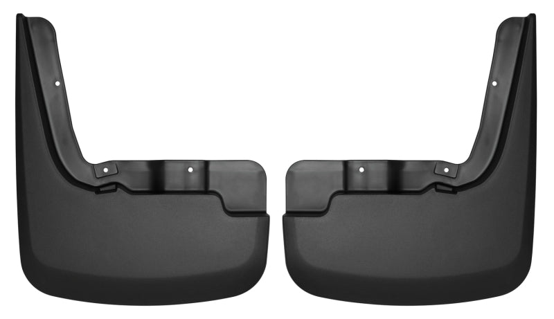 Husky Liners Custom-Molded Mud Guards - Chevy Silverado & GMC Sierra 1500 - 19-23 Chevrolet Silverado 1500 (Excl. ZR2/TBoss) Front Mud Guards - Black (part 58261)