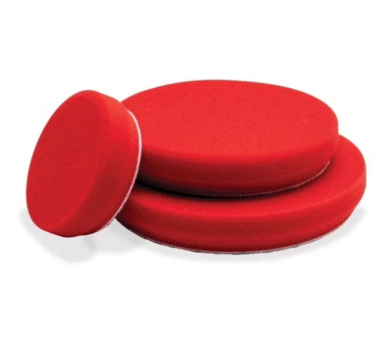 Griot's Garage 3in Red Waxing Pads (Set of 3) - 11263-1