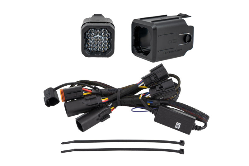 Diode Dynamics Hitch Mount LED Pod Reverse Kit for GMC Sierra 1500 2019-2023 C1R - DD7646