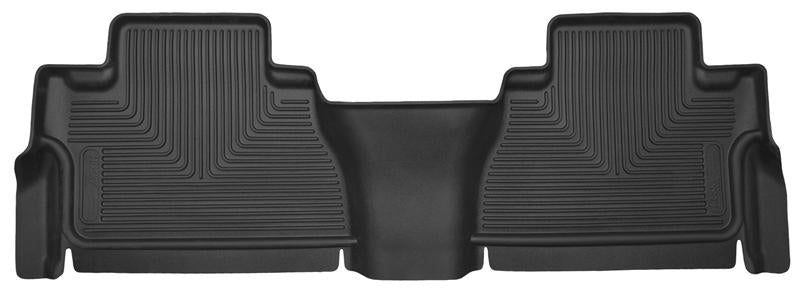 Husky Liners X-act Contour Floor Liners - Toyota Tundra - 2014 Toyota Tundra Crew Cab / Ext Cab X-Act Contour Black 2nd Seat Floor Liner (part 53821)