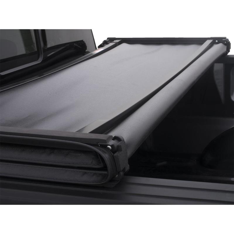 Lund 8ft. Bed Genesis Tri-Fold Tonneau Cover for 2014-2017 Chevy Silverado 1500 - Black - view 3