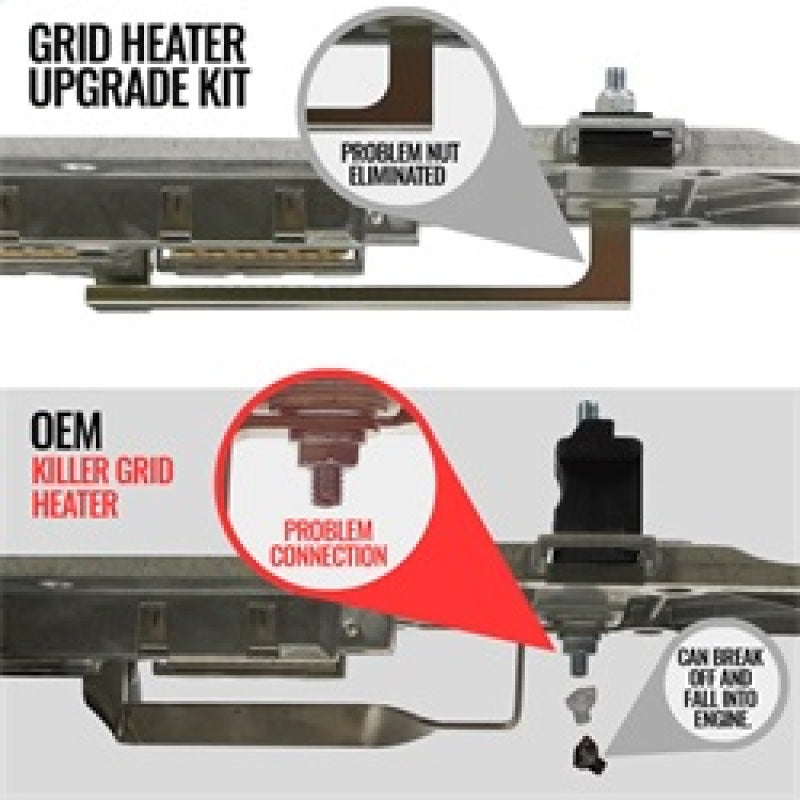 BD Diesel Killer Grid Heater Upgrade Kit - 2011-2024 Ram 2500/3500 6.7L Cummins - image 7