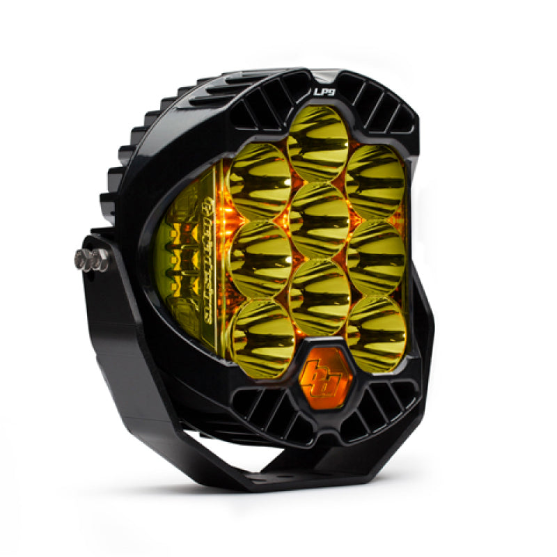 Baja Designs LP9 Pro & Racer LED Light Pods - LP9 Racer Edition Series High Speed Spot Pattern LED Light Pods - Amber (part 330011)