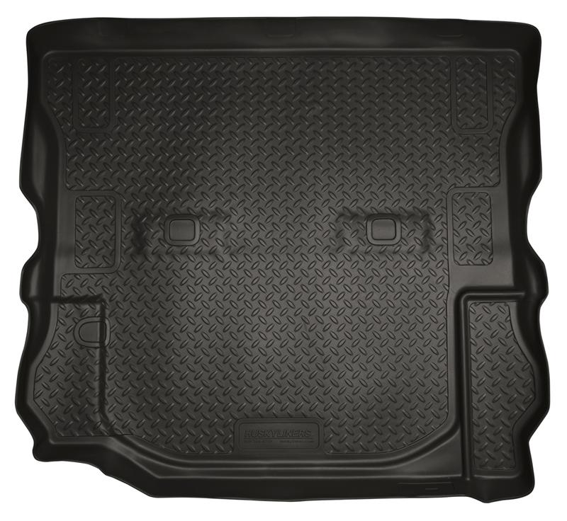 Husky Liners Classic Style Cargo Liners - Jeep, Dodge, Ram & Chrysler - 07-10 Jeep Wrangler (2 Door) Classic Style Black Rear Cargo Liner (part 20541)