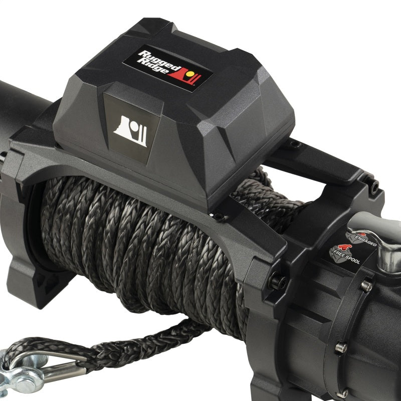 Rugged Ridge Trekker S10 Winch 10000lb Rope Wireless - Universal Fit - view 4