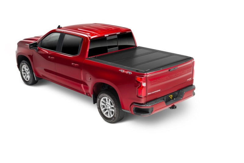 UnderCover 5.2ft Short Bed Ultra Flex Bed Cover for 2023 Chevy Colorado / GMC Canyon - Black Texture - view 2