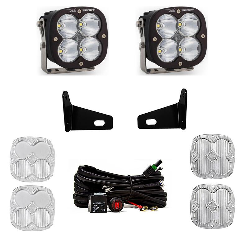 Baja Designs LED Light Kits - UTV & Side-by-Side - 17-19 Can-Am Maverick X3 X ds Turbo R XL Sport A-Pillar Light Kit (part 447806)