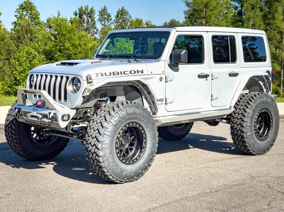Bodyguard RX Series Stubby Baja Front Bumper for 2018-2026 Jeep Wrangler JL and 2020-2026 Jeep Gladiator JT