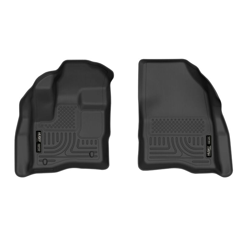 Husky Liners X-act Contour Floor Liners - Ford & Lincoln - 10-19 Ford Taurus / 09-16 Lincoln MKS X-act Contour Series Front Floor Liners - Black (part 55621)