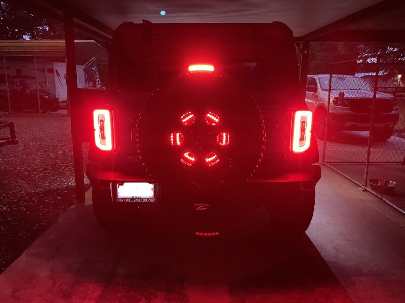 ORACLE Lighting LED Illuminated Wheel Ring 3rd Brake Light - Red - 4211-003 - view 7