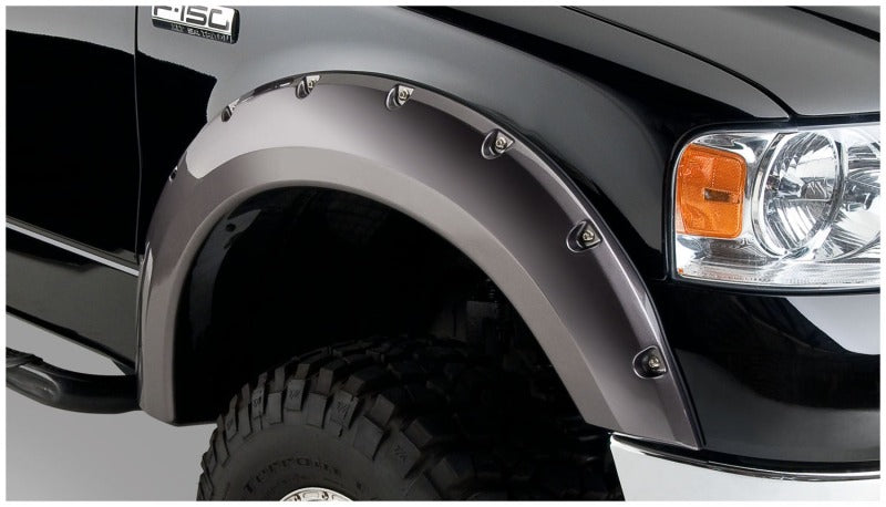 Husky Liners Pocket Style Fender Flares for 2004-2008 Ford F-150 - 4pc
