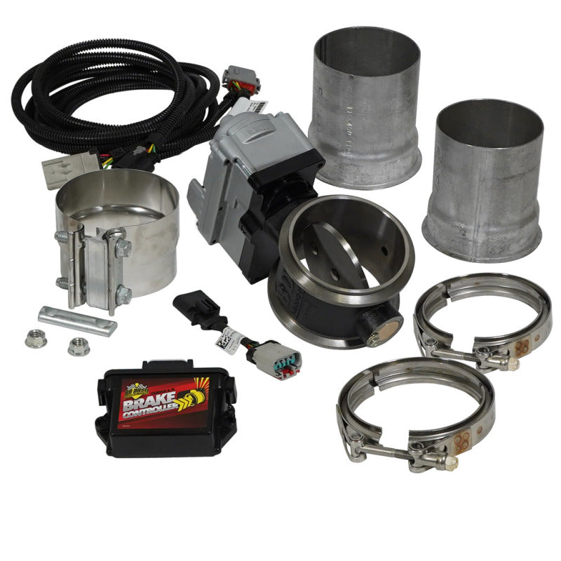 BD Diesel Electronic Exhaust Brake 4in - 2007.5-2017 Ram 2500/3500 6.7L Cummins - part 1027346