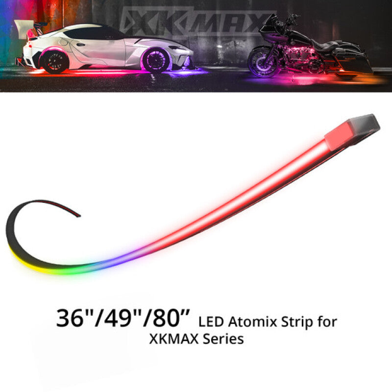 XKGLOW Body Gap Strip - 80in Left - MX-BG-80-L
