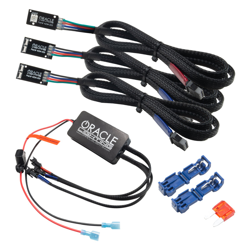 ORACLE Lighting 19-22 Ram Fiber Optic LED Interior Ambient Dash Kit - (3PCS) - 4234-333