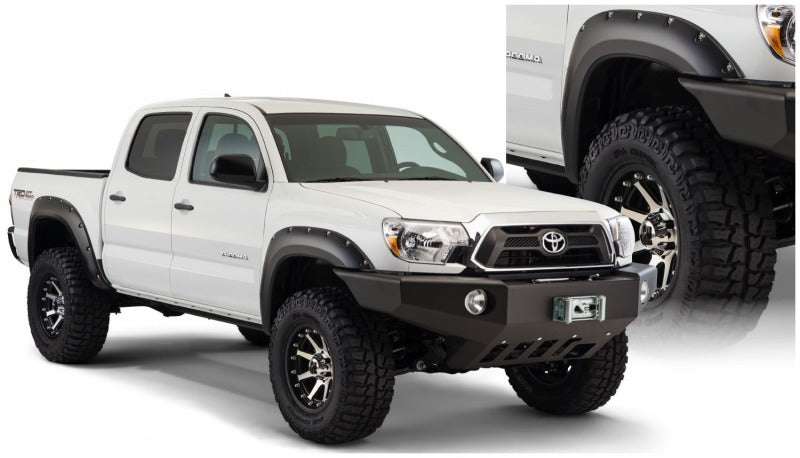 Husky Liners Pocket Style Fender Flares for 2012-2015 Toyota Tacoma - 4pc