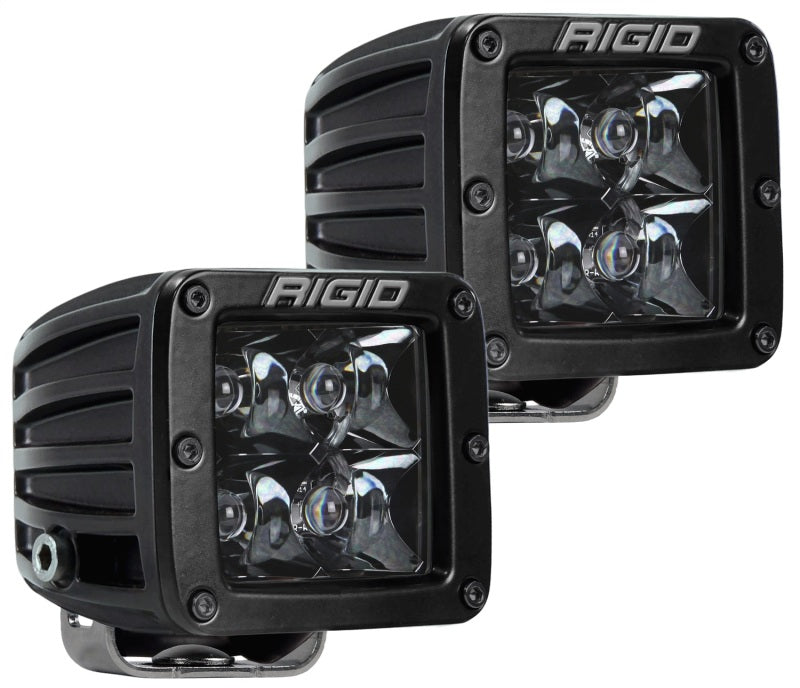 Rigid Industries D-Series PRO Midnight - Spot (Pair) (part 202213BLK)
