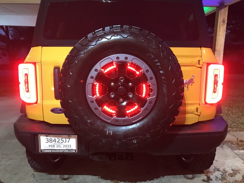 ORACLE Lighting LED Illuminated Wheel Ring 3rd Brake Light - Red - 4211-003 - view 4