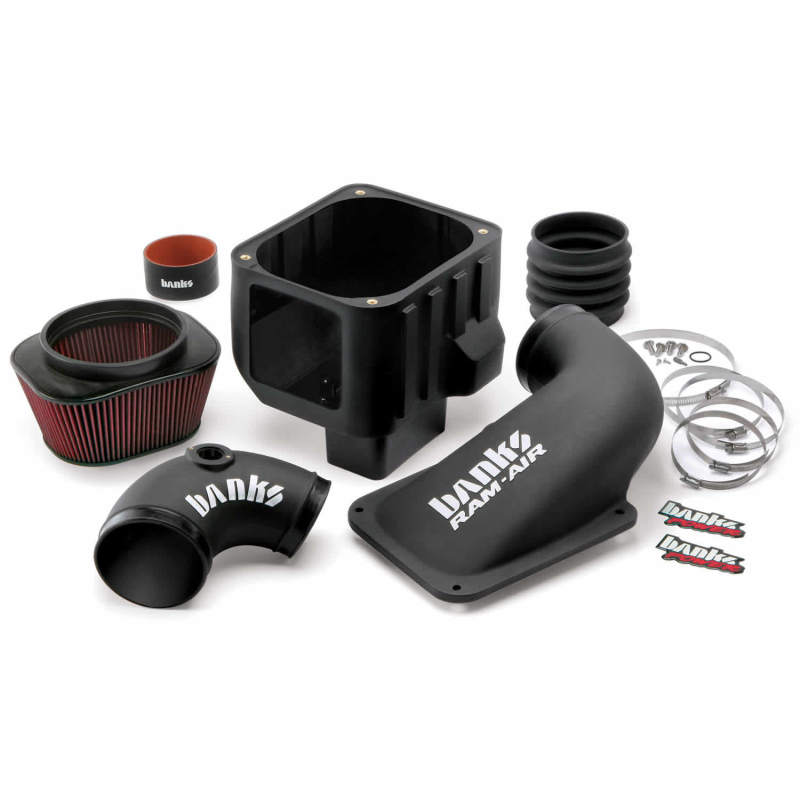 Banks Power Ram-Air Cold Air Intake - Chevy/GMC Duramax Diesel - 2006-2007 Chevy/GMC 6.6L Duramax LLY/LBZ - Oiled Filter (part 42142)