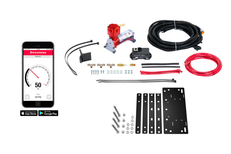 Firestone Air Command Single-Path Wireless App Heavy Duty Compressor Kit - For Ride-Rite Air Helper Springs - Firestone part 2921 view 2