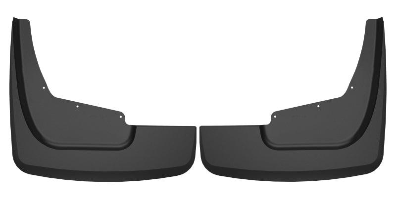 Husky Liners Custom-Molded Mud Guards - 20-23 GMC Sierra 3500 HD Dually Rear Mud Guards - Black