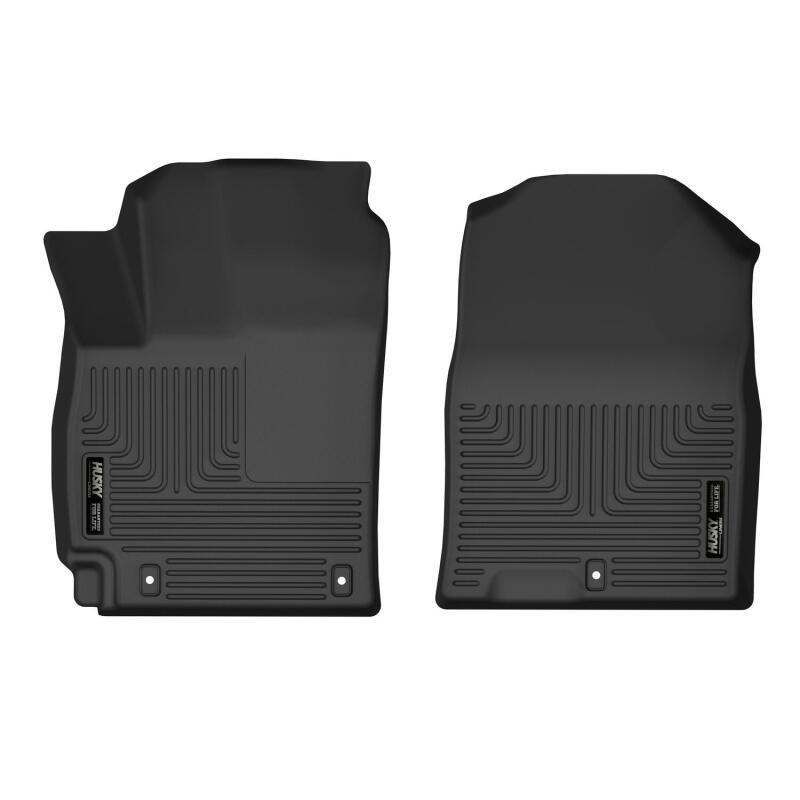 Husky Liners X-act Contour Floor Liners - Hyundai, Kia & Genesis - 18-22 Hyundai Kona X-Act Contour Front Floor Liners - Black (part 51831)