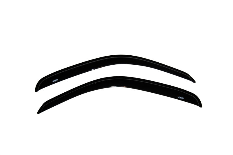 AVS Ventvisor Outside Mount Window Deflectors 2pc for 1995-2004 Toyota Tacoma Standard Cab - Smoke - view 3
