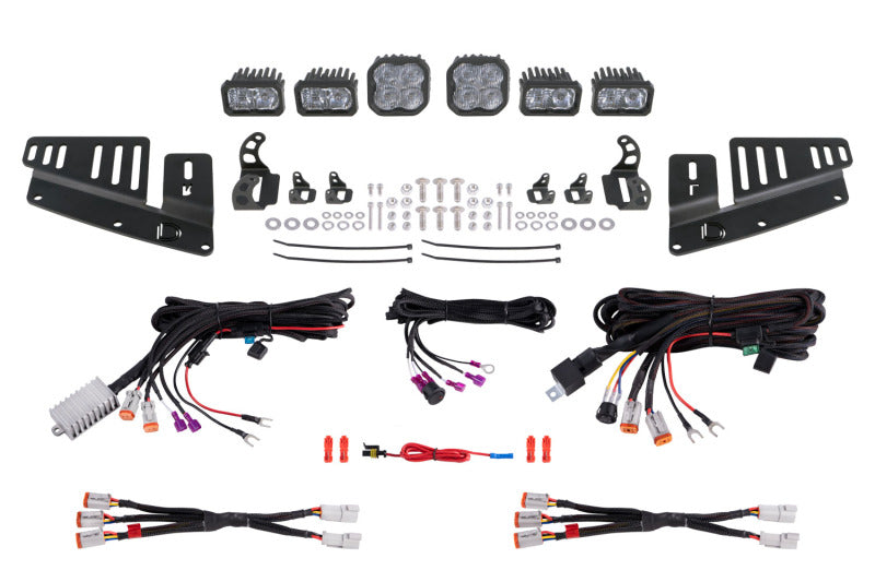 Diode Dynamics 21-25 Ford Bronco Stage Series Fog Pocket Kit - DD9012