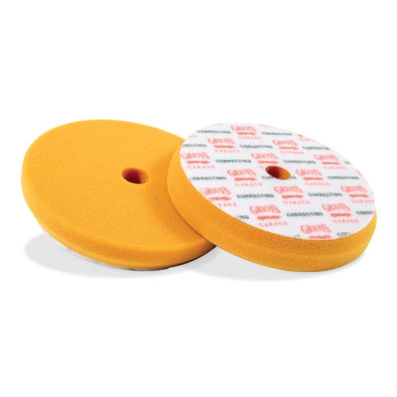 Griot's Garage Orange Correcting Foam Pad 6.5in - Set of 2 - 10617-1