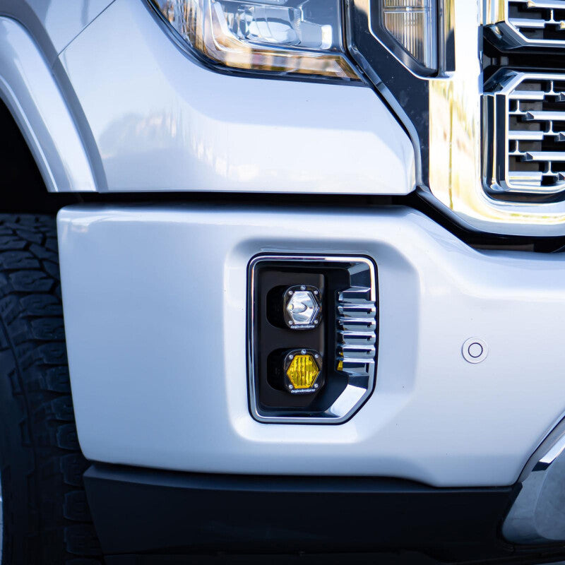 Baja Designs LED Light Kits - Chevy & GMC - 2020+ GMC 2500/3500 Fog Pocket Kit (part 447849)