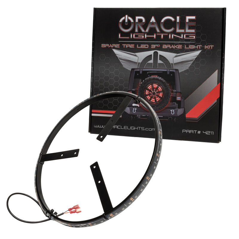 ORACLE Lighting LED Illuminated Wheel Ring 3rd Brake Light - Red - 4211-003