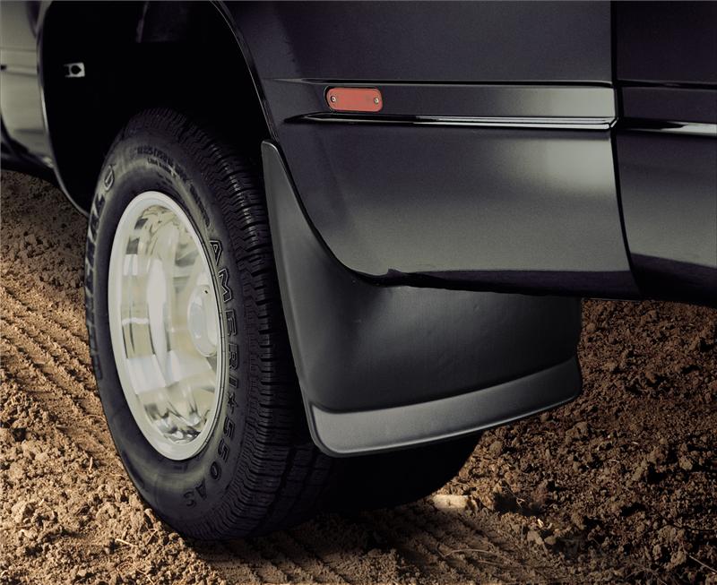 Husky Liners Custom-Molded Mud Guards - Ram 2500/3500, Ford Super Duty & GM 2500HD/3500HD - 92-00 Chevrolet Silverado/GMC Sierra Dually Custom-Molded Rear Mud Guards (part 57251)