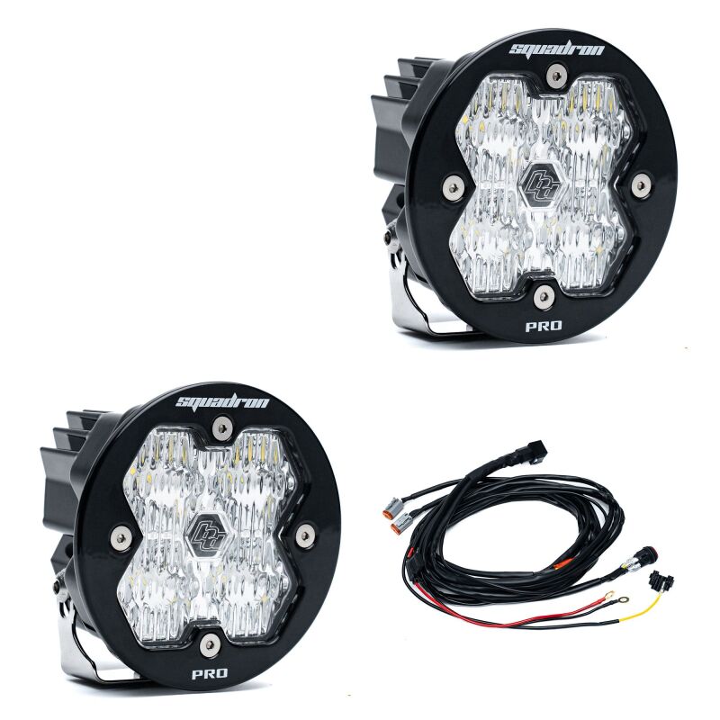 Baja Designs Squadron-R LED Light Pods - Squadron-R 2.0 Pro LED Wide Cornering (Pair) (part 5978052)