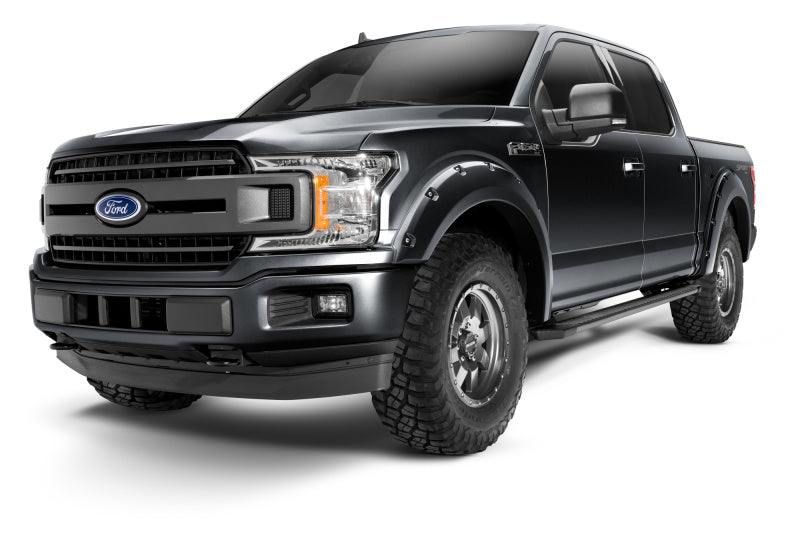 Bushwacker Pocket Style Flares 4 pc for 2018-2019 Ford F-150 - Shadow Black - view 2