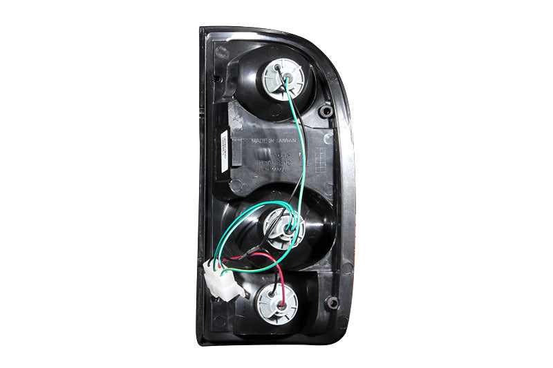 ANZO Euro Tail Lights, Dark Smoke Lens - 1995-2000 Toyota Tacoma - ANZO part 211180 view 2
