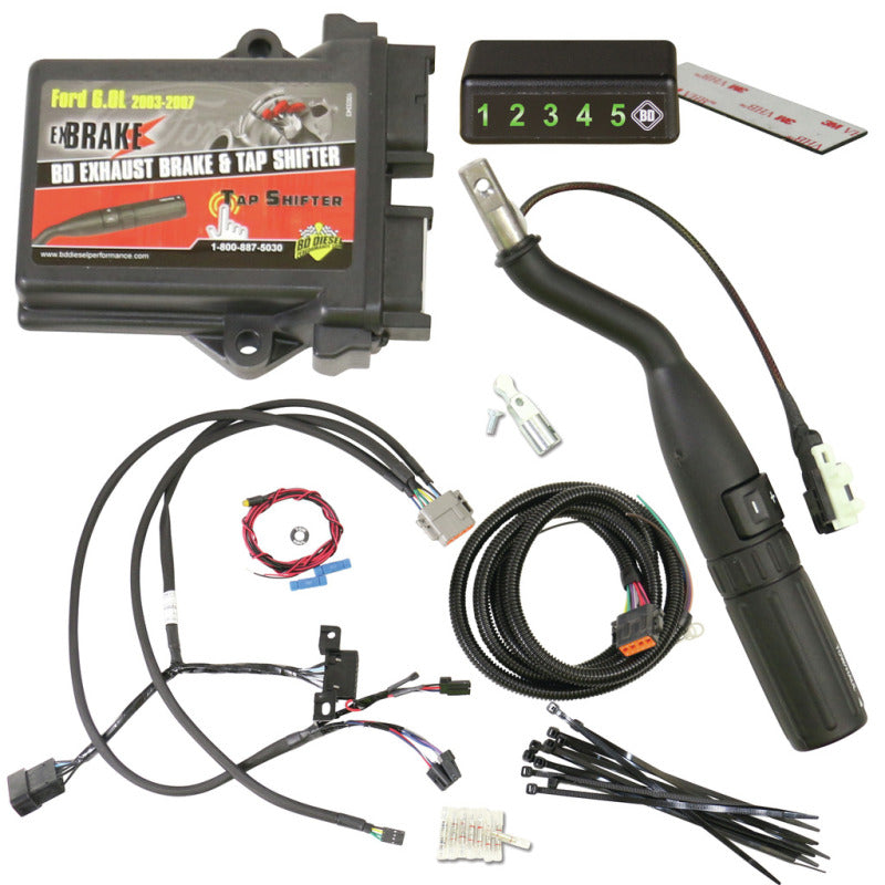 BD Diesel TapShifter with Variable Vane Exhaust Brake - 2003-2007 Ford 6.0L Power Stroke - part 1031369