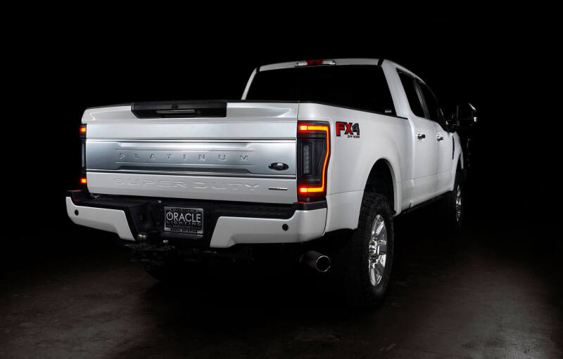 ORACLE Lighting 17-22 Ford F-250/350 (Black Series) Flush Mount LED Tail Lights - 5896-504-T - view 7
