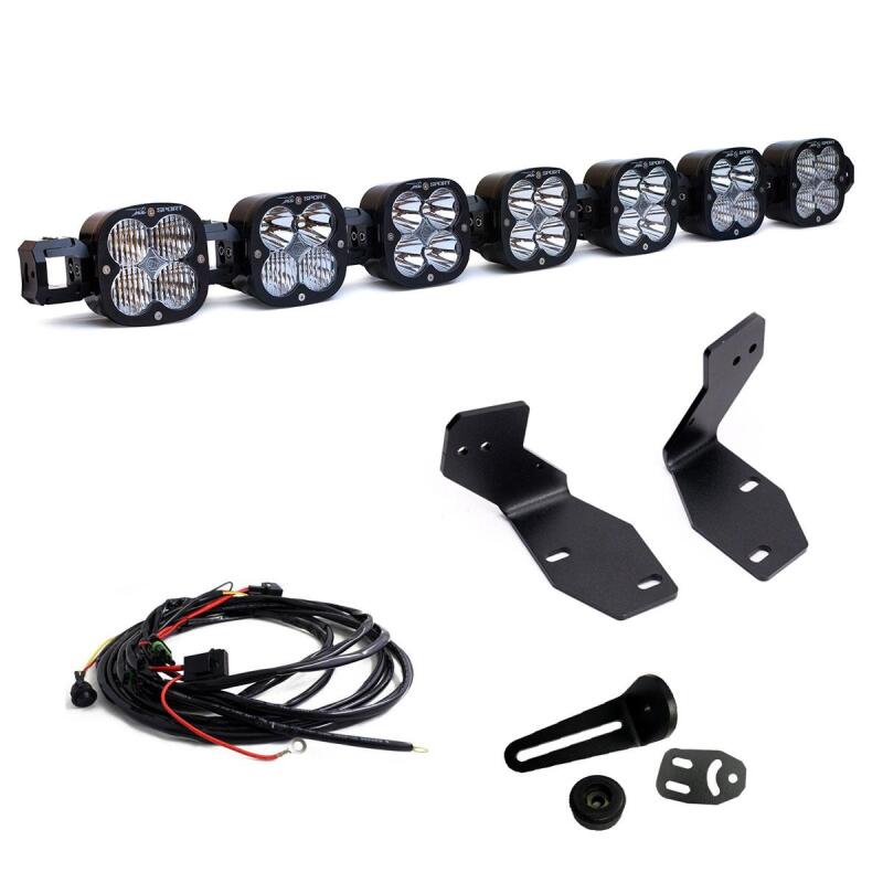 Baja Designs LED Light Kits - Ford Super Duty - 2023+ Ford F250/F350 Super Duty 7XL Linkable Bumper Light Kit (part 448229)