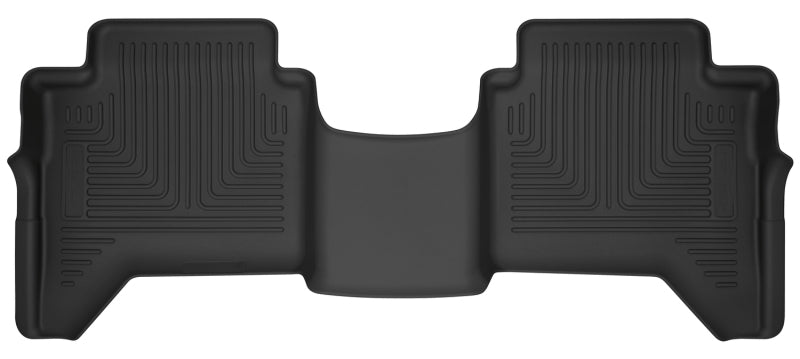 Husky Liners X-act Contour Floor Liners - Ford & Lincoln - 2019 Ford Ranger SuperCrew Cab X-Act Contour Black Floor Liners (2nd Row) (part 54711)