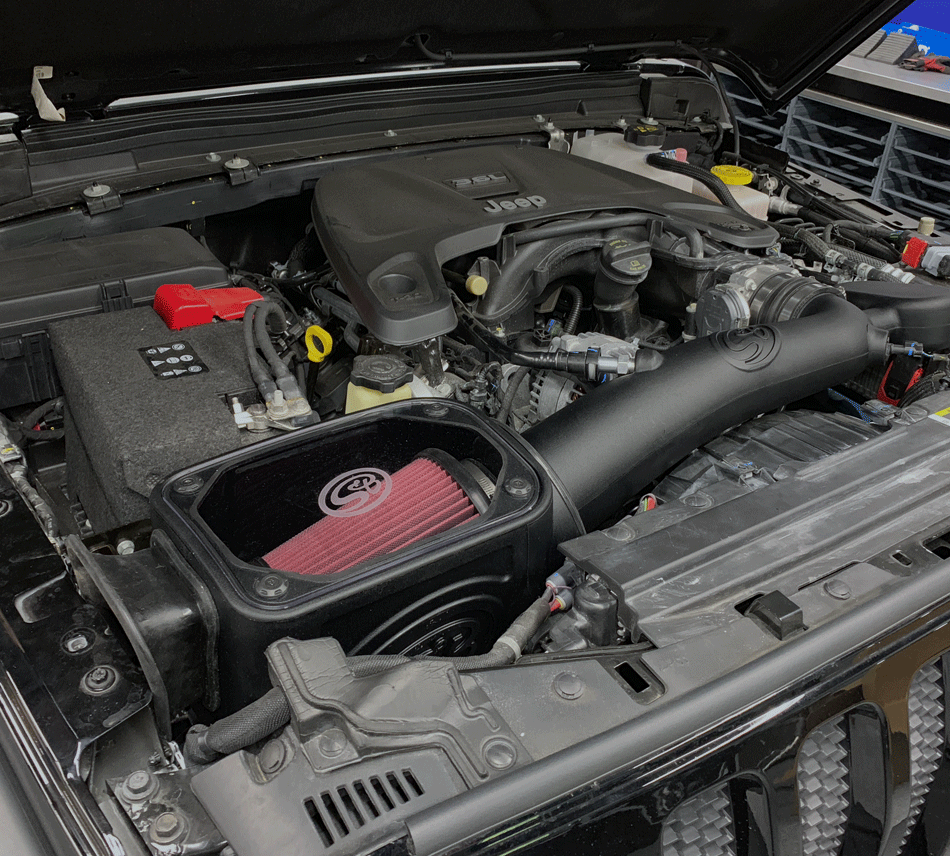 S&B Cold Air Intake for 2018-2026 Jeep Wrangler / Gladiator 3.6L - S&B part 75-5121 view 2
