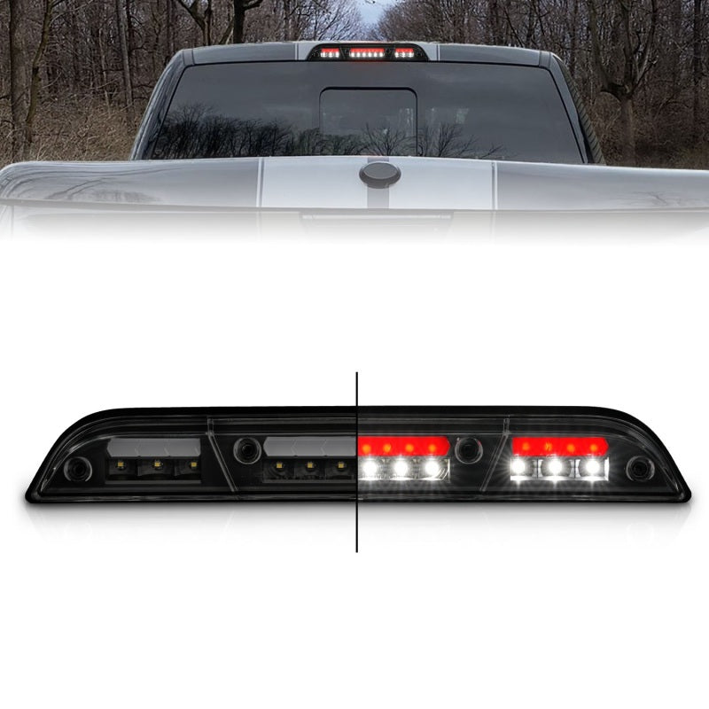 ANZO G2 LED 3rd Brake Light, Black Housing, Smoke Lens - 2015-2023 Ford F-150, 2017-2022 Ford F-250/F-350/F-450, 2019-2023 Ford Ranger - ANZO part 531112