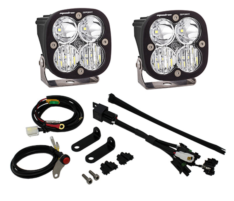 Baja Designs LED Light Kits - Motorcycle & Dual Sport - Triumph Tiger 800XC LED Adventure Bike Kit Squadron Sport (part 558003)