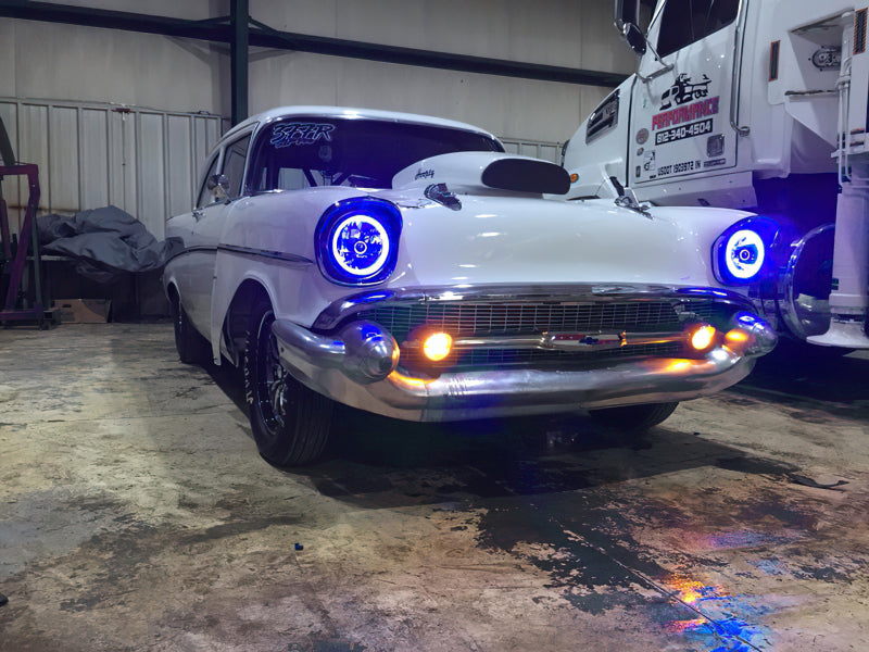 ORACLE Lighting Pre-Installed Lights 7 IN. Sealed Beam - ColorSHIFT Halo - 6905-333 - view 7