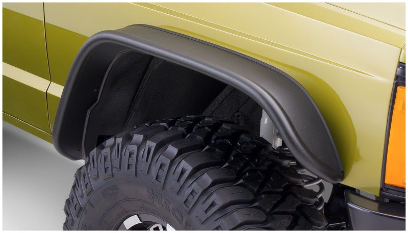 Bushwacker Flat Style Flares 4pc | 1984-2001 Jeep Cherokee 3
