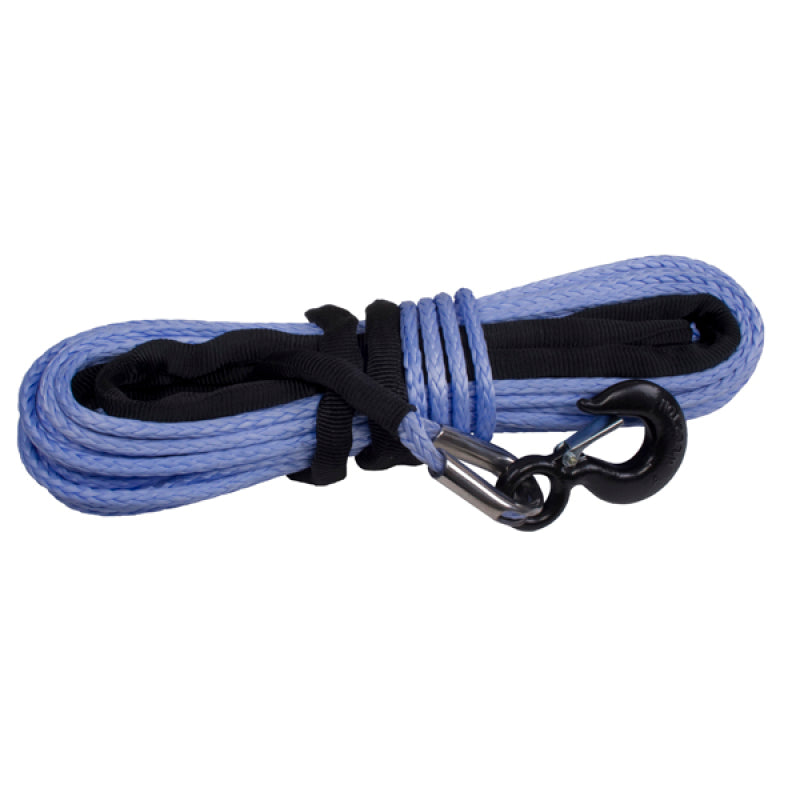 Rugged Ridge Synthetic Winch Line Blue 11/32in X 100 feet - Universal Fit - view 2