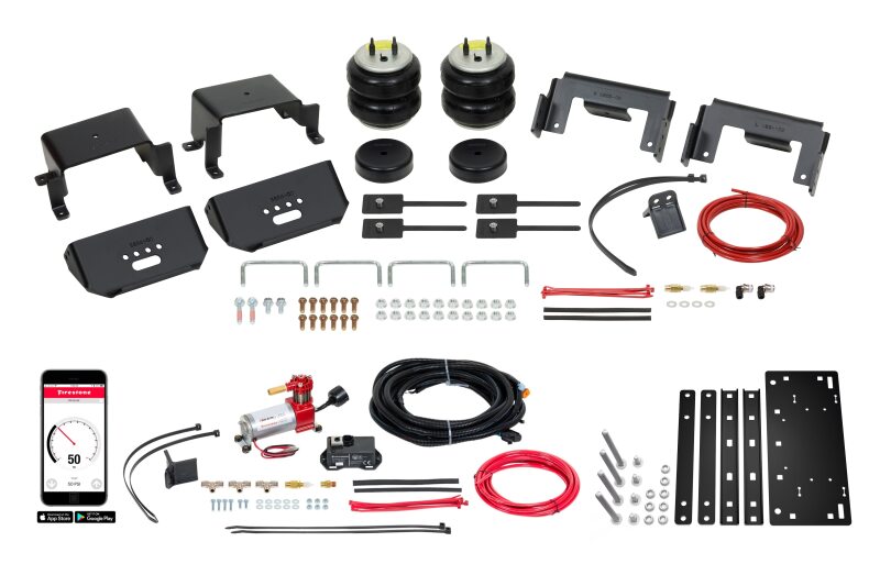 Firestone Ride-Rite All-In-One Wireless Air Spring and Compressor Kit - 2015-2025 Ford F-150 2WD/4WD - Firestone part 2878 view 2