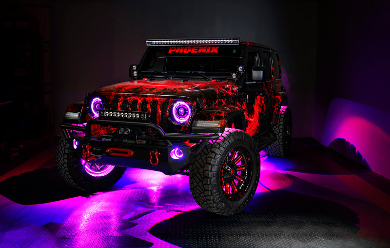 ORACLE Lighting Jeep Wrangler JL/JT Sport High Performance W LED Fog Lights - w/o Controller - 5847-334 - view 8