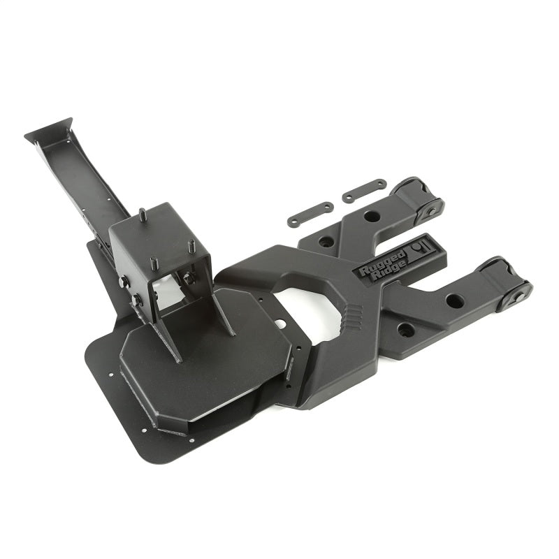 Rugged Ridge Spartacus HD Tire Carrier Kit for 2007-2018 Jeep Wrangler - view 3